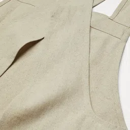 H&M Beige Linen-blend Apron image 4