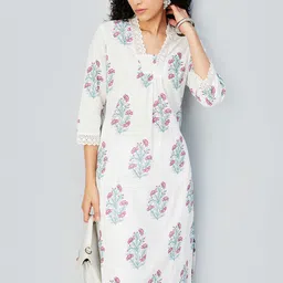 max Women Printed Cotton Blend Straight Kurta-picture-20