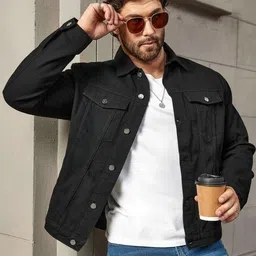 lahaba Men Solid Jacket image 5