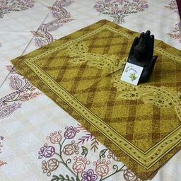 theyellowyarn Cotton King Flat 380 TC Jaipuri Prints Bedsheet image 3