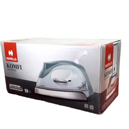 havells by havells NON-STICK AERODYNAMIC DESIGN WITH STEEL COVER BODY (GHGDICGSG100) 1000 W Dry Iron image 3