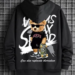 houseofcommon Men Full Sleeve Printed Hooded Sweatshirt-picture-14