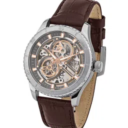 SANTA BARBARA POLO & RACQUET CLUB Men Skeleton Dial & Straps Analogue Automatic Watch image 2