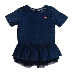 Gini and Jony Girls Printed Peplum Top image 1