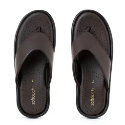 Khadims Men Brown Thong Flip-Flops-picture-25