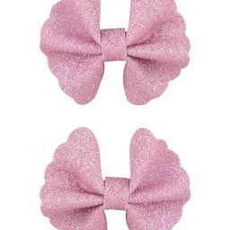 Aye Candy Girls Pink Set of 2 Embellished Alligator Hair Clip-image-66