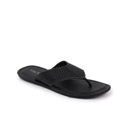FAUSTO Men Black Thong Flip-Flops image 5