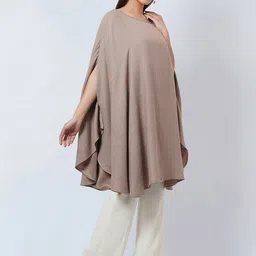 First Resort by Ramola Bachchan Slit Sleeve Longline Top image 3