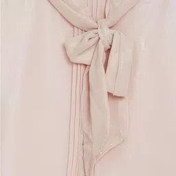 Peppermint Tie Up Sleeves Puff Sleeve Top image 3