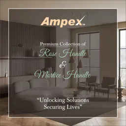 ampex Brass, Stainless Steel, Iron Glossy Handlesets image 5