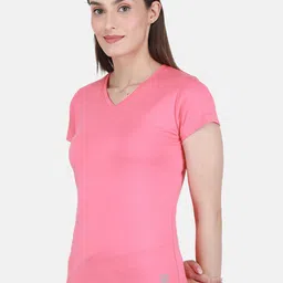 rock.it rock it V-Neck Short Sleeves Cotton T-Shirt image 4