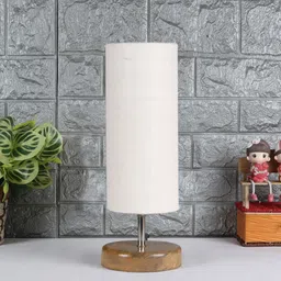 Devansh White Textured Table Lamps image 3