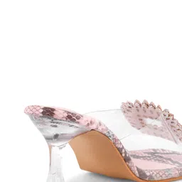 DressBerry Pointed Toe Embellished Wedge Heels image 5