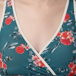 Soie Non Padded Non Wired Lounge Bra with Removable Cups image 2