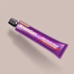 wondersoft Studio Perfection Natural Black Hair Color & 250gm 20Vol Hair Cream Developer , Natural Black image 2