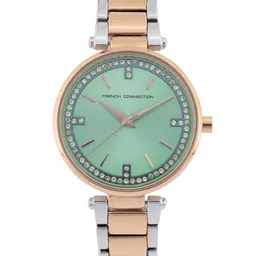 French Connection Women Embellished Dial & Bracelet Style Straps Analogue Watch FCU4RTM-image-40