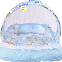 kwitchy Cotton Infants New Born Baby Care Essential Bedding Set Combo Mosquito Net-picture-15