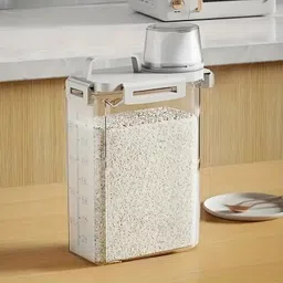 shield plus Grain Storage Container - Airtight, Waterproof for Flour, Sugar, Rice ,Dry Food-picture-16