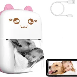 MZ X2-Mini Pocket Printer-Sketch,Label,Inkless,Photo Printing Rechargeable Printer MINI PRINTER image 4