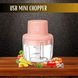 guggu Chopper (Electric Rechargeable Chopper) for Kitchen Vegetable Garlic Onion W331 Electric Vegetable & Fruit Chopper-picture-23