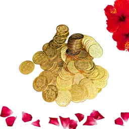 Traditional Pure Brass Lakshmi Kubera Coins-image-73