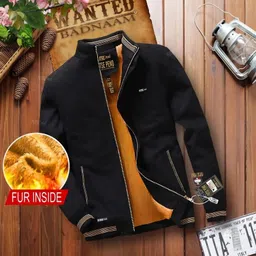 caraba Men Solid Casual Jacket-picture-12