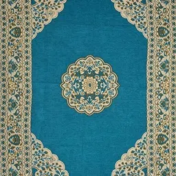 tijane Velvet 6 Seater Floral Table Cover image 2