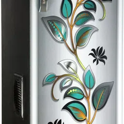 aastha (Aastha Talky Atta Chakki), Fully Automatic Atta Maker, Smart Talky Atta Chakki, Domestic Atta Maker with High Quality Wooden Body, Aatta Maker, Aata Chakki, Ghar Ghanti Specially for Grains and Masala Grinding ( 2 in 1 ) with Standard Premium Accessories. ( 0.75 unit/hr Low Power Consumption, 1 HP Fully Copper Winding Electric Motor) (Auto Clean Technology) Climbing Plant with White-Black Shade Talky Flourmill image 2