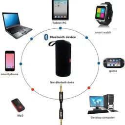 NEELTREDE TG-113 BLUETOOTH SPEAKER WITH USB CABLE AND AUX CABLE 10 W Bluetooth Home Audio Speaker image 3