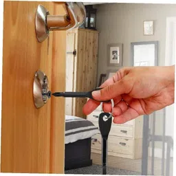 kruvad 2 Pack Pocket Keychain Screwdriver, Mini Portable Keyring Screwdriver Set Standard Screwdriver Set image 3