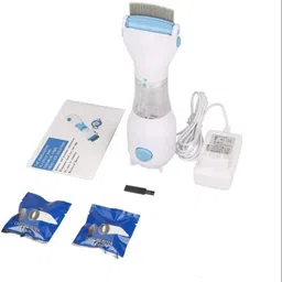 belistar V Comb Capture 4 Filter Trap Head Lice And Eggs Removed From The Hair,Allergy and Chemical Free Head Lice Treatment,Electrical Head Lice Comb.240V Electrical Head Lice Comb... image 2