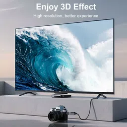 Zorbes Mini HDMI to HDMI Adapter 8K 60Hz High Speed Converter for TV Laptop USB Adapter image 4