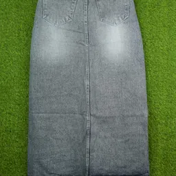 sheeventerprise Women Solid Regular Blue Skirt image 2