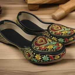 nofosho Traditional Handcrafted Embellishments Lightweight Bellies For Women image 2