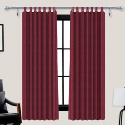 nissi 150 cm (5 ft) Window Cotton Room Darkening Curtain (Pack Of 2)-picture-10