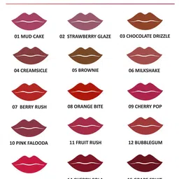 SHRYOAN Rich Color Long Stay & Waterproof Non-Transfer Matte Lipstick - Milkshake 06 image 2