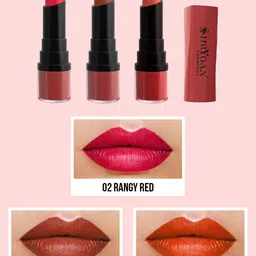 SHRYOAN Cosmetics Set of 3 Long Lasting Velvet Matte Finish Lipstick-picture-5
