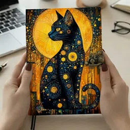 radhe handicrafts Handmade A5 Diary Unruled 200 Pages-picture-12