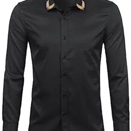 FURE Cross Leaves Collar Pins Brooch image 3