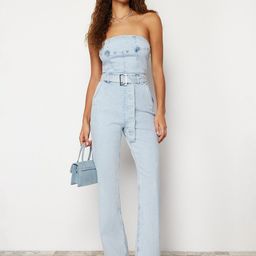 Trendyol Off-Shoulder Basic Jumpsuit-picture-23