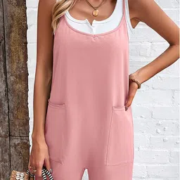 StyleCast Pink Shoulder Straps Playsuit-picture-47