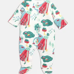 MINI KLUB Infants Girls Printed Pure Cotton Sleepsuit-picture-41