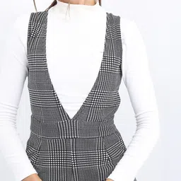 KETCH Checked Basic Jumpsuit image 3