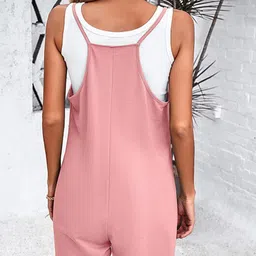 StyleCast Pink Shoulder Straps Playsuit image 2
