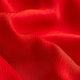 H&M Women Cherry Red Crepe-Weave Jumpsuit image 5