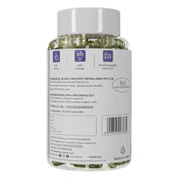 Neuherbs Omega Flaxseed Oil 1000mg with 3-6-9, 60 capsules image 3