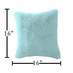 luxe home international Turquish Solids 170 TC Polyester 2 Cushion Cover image 2