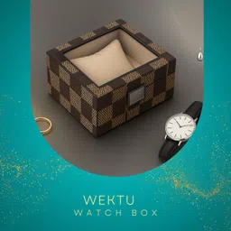 wektu Luxury Watch & Jewelry Storage Box/1PC/55 Watch Box-picture-10