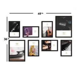 art street Knight Grey Engineered Wood Framed Art Print Set of 8 image 4