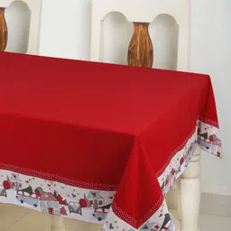 airwill Cotton 6 Seater Printed Table Cover image 1